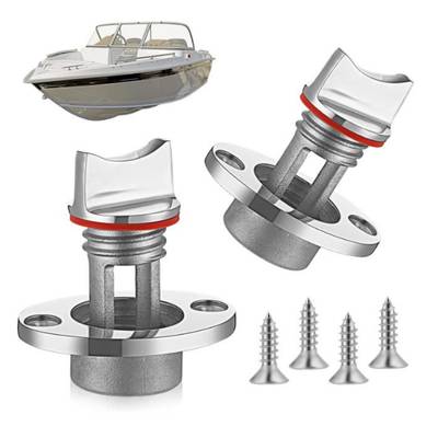 Ripeng Marine Stainless Steel Boat Drain Plug Kit