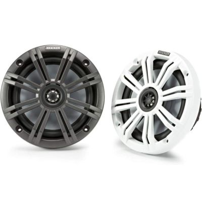 Kicker 45KM654 6-1/2" 4-Ohm Marine Coaxial Speakers