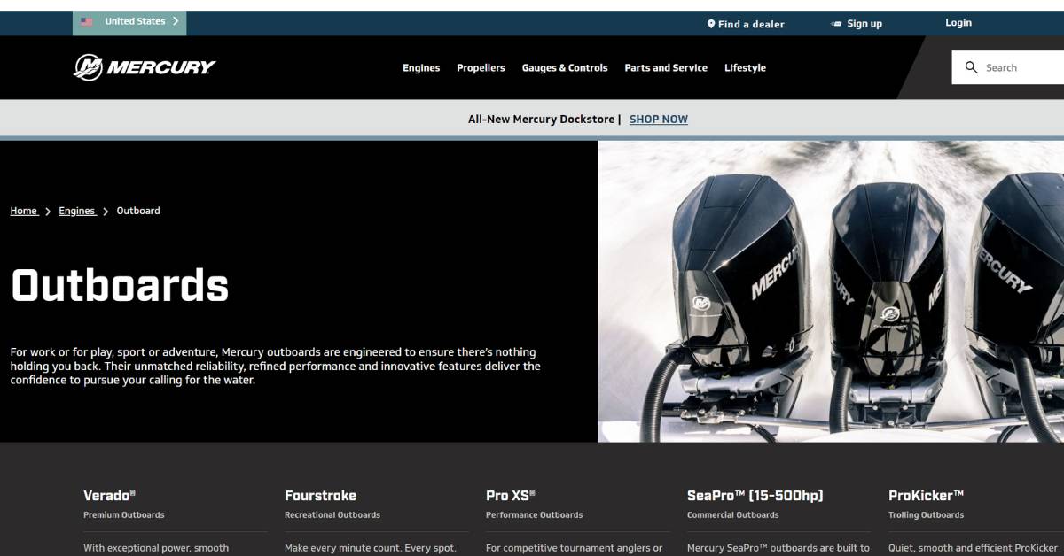 Mercury Marine Outboards