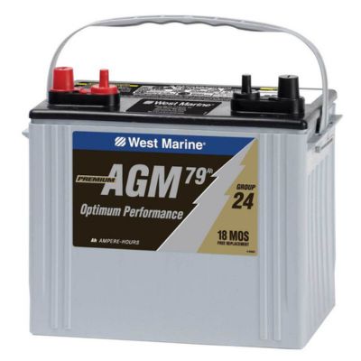 West Marine AGM 79 AH Dual-Purpose Marine Battery